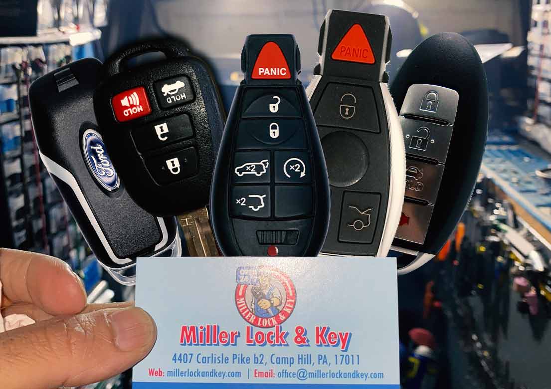 Mobile Car Key Replacement & Remote Programming Central PA